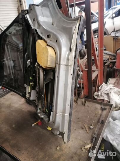 Дверь задн.правая Ауди А4 В5 95-98г. под 2 молдинг