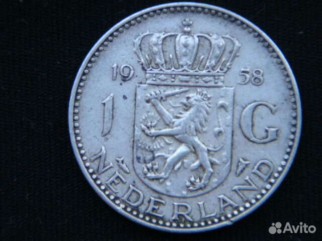 Монеты Нидерланды 1780-1997 год