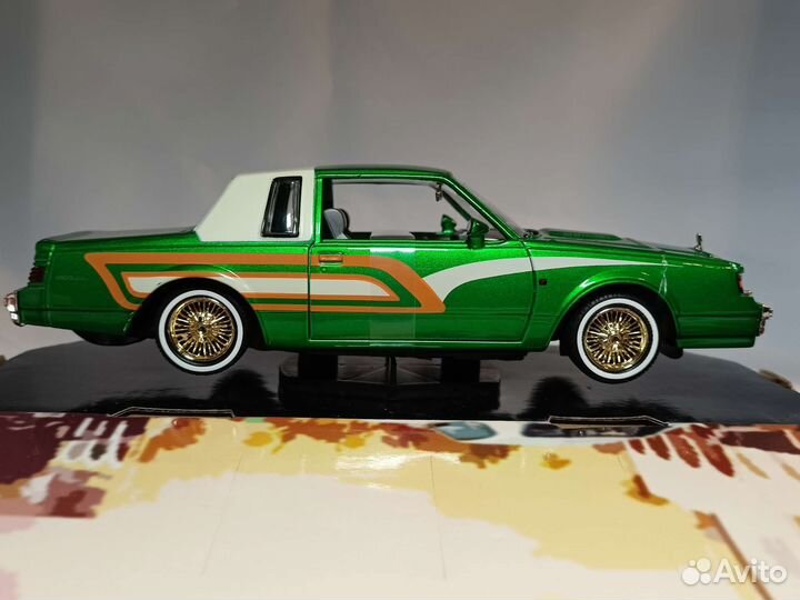 Модель Buick Regal 1987 1:24 Get Low Motormax