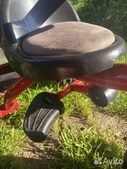 Детский велосипед коляска трехколесный