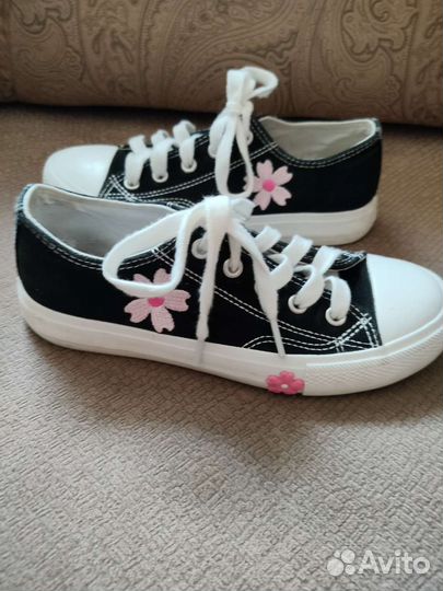 Кеды для девочки 33 размер