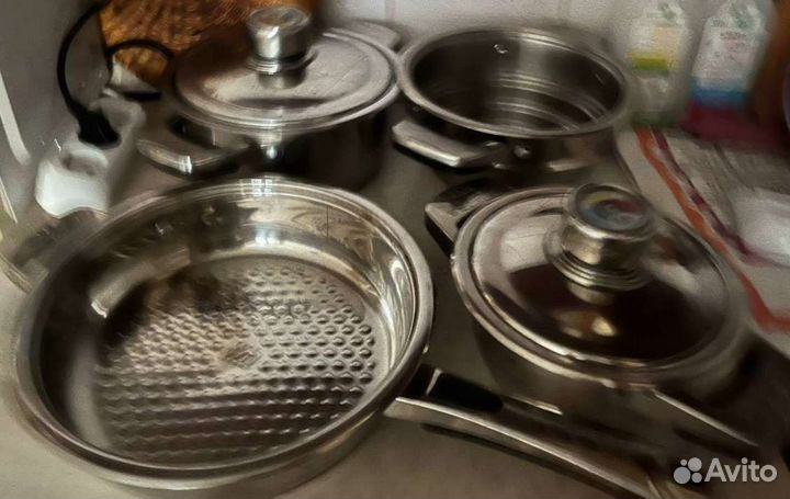 Набор посуды кастрюль Millerhaus