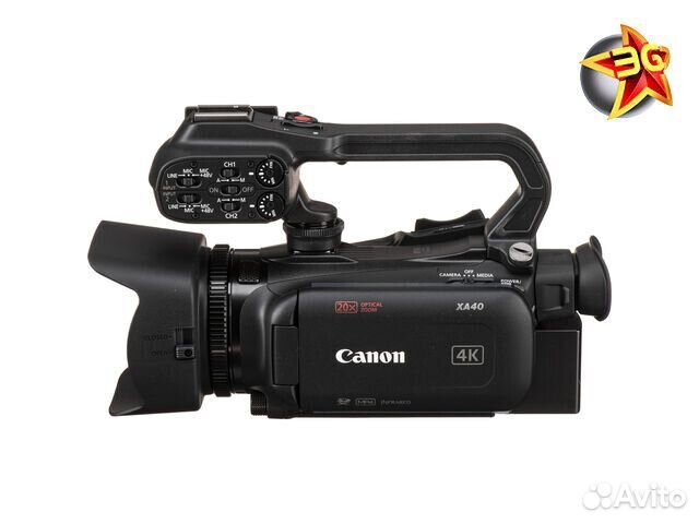 Видеокамера Canon XA40 Black Новый