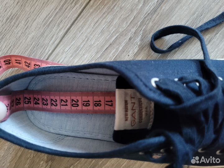 Кеды женские синие Gant