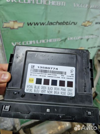 Блок комфорта chevrolet cruze 2012