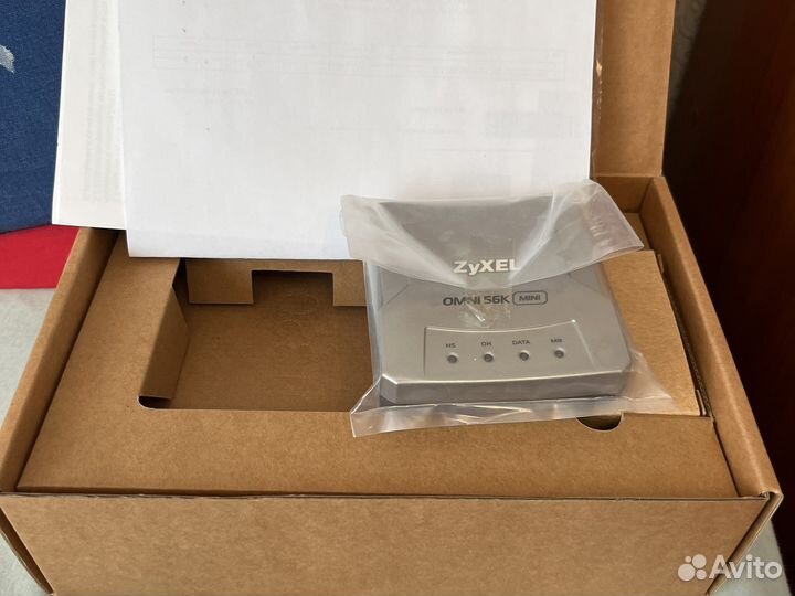 Модем zyxel omni 56K mini EE
