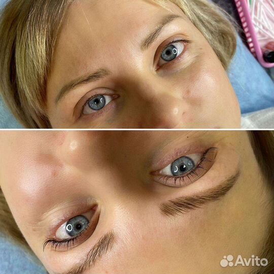 Ламинирование ресниц и бровей