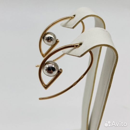 Золотые серьги