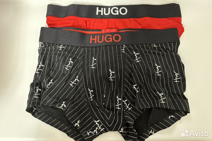 Трусы мужские комплект hugo boss оригинал