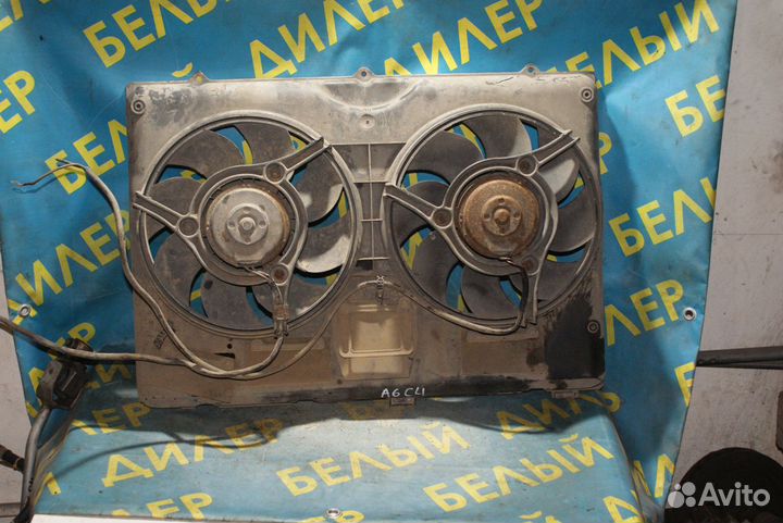 Диффузор + вентилятор Audi A6 C4