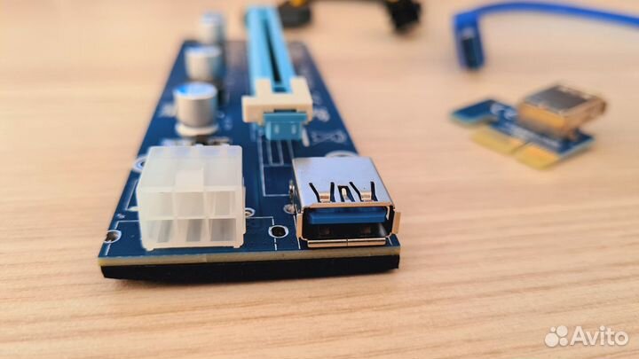 Новый Райзер VER 006c 6 PIN, Кабель USB 30 см