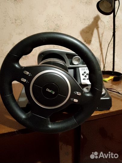 Игровой руль dialog