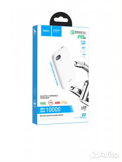 Внешний аккумулятор power bank hoco Q2 повер банк