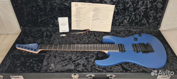Suhr Modern Terra Limited Edition Deep Sea Blue 21