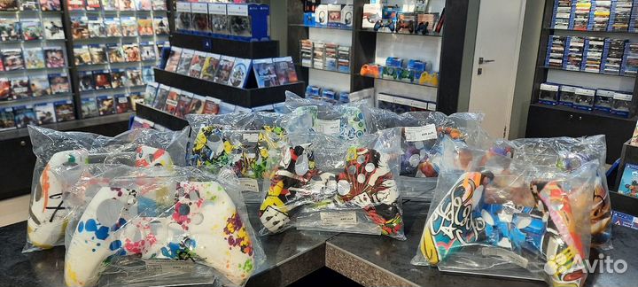 Чехол, насадки для PS4, PS5, Nintendo switch