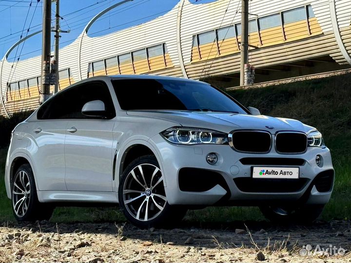 BMW X6 3.0 AT, 2017, 119 800 км