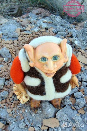 Мужчек Домоседушка кукла авторская работа