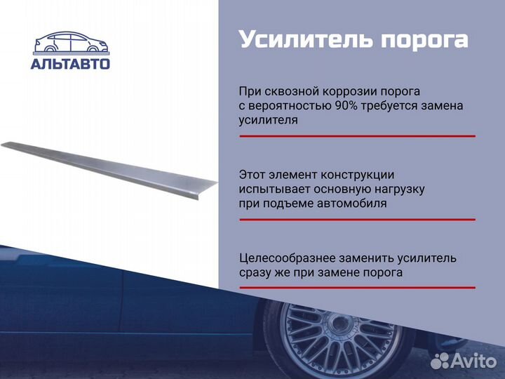 Кузовной порог Hyundai Accent 1 хэтч 3дв