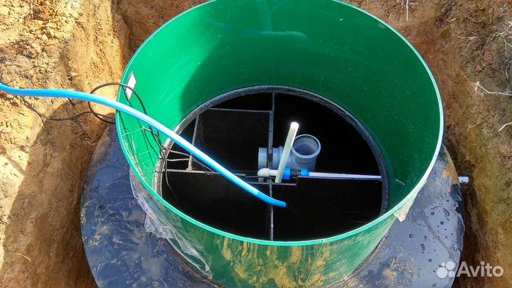 Монтаж септика