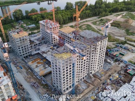 Ход строительства ЖР «Айвазовский City» 3 квартал 2022