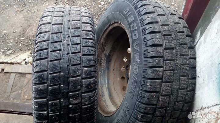 Колеса в сборе r16 зимние