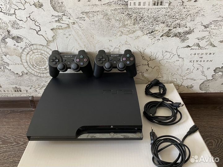 Sony PlayStation 3 Slim 500GB 2 геймпада 700+ игр