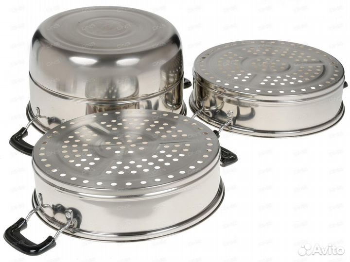 Мантоварка-пароварка Kelli KL-4244-28 серебристый