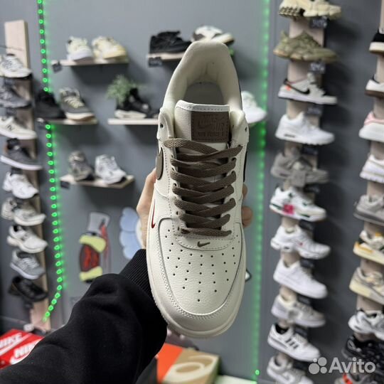 Nike Air Force 1 low white brown (42-45)