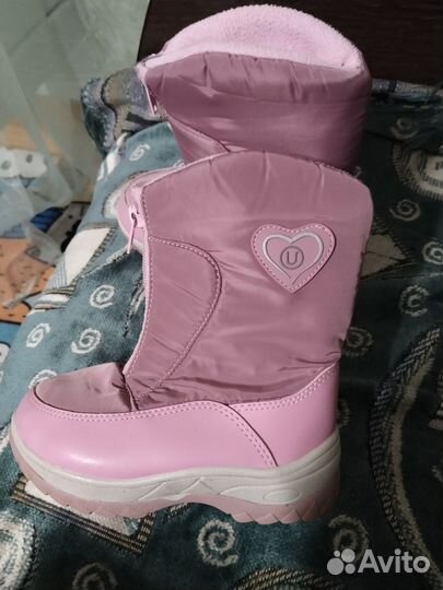 Сапожки зимние детские