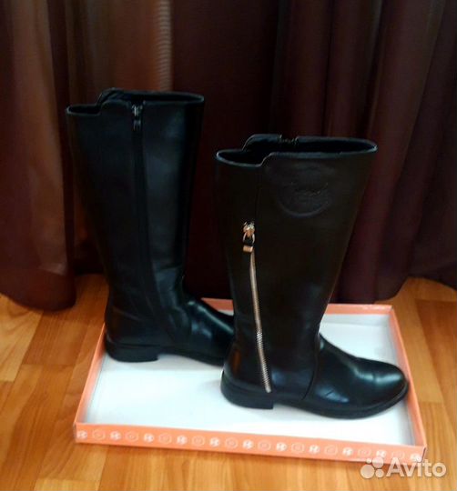 Сапоги для девочки осень