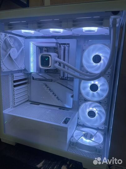 Пк, Aorus B650 Stealth Ice, белая сборка