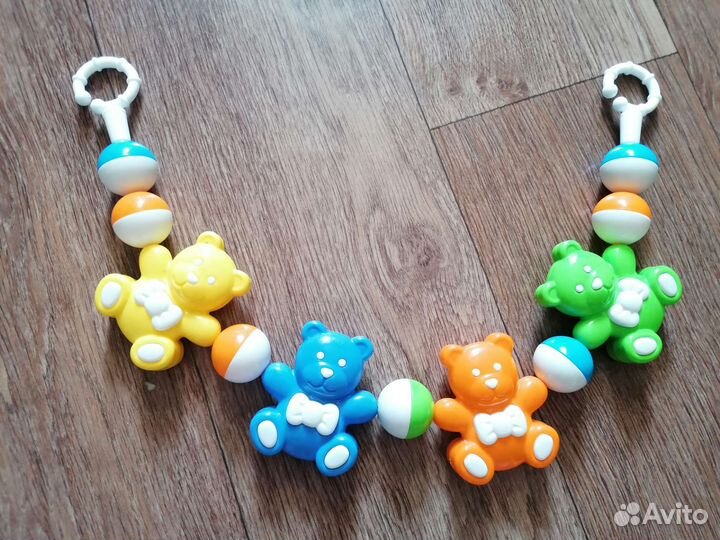 Растяжка подвеска погремушка на коляску