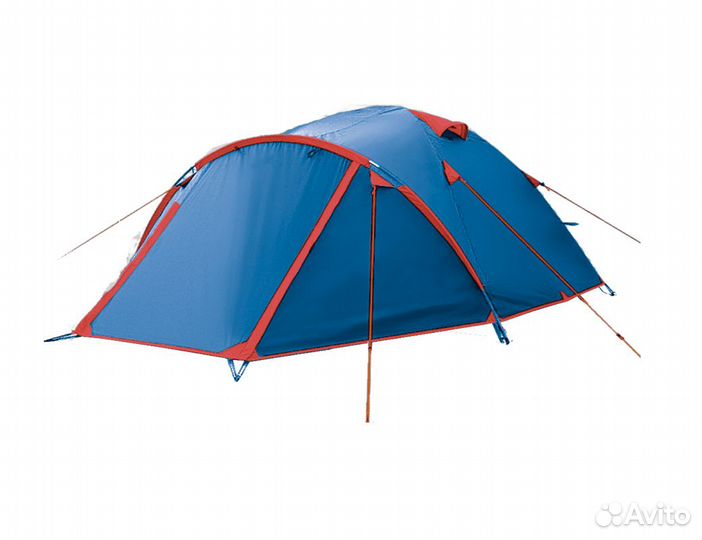 Палатка 4 местная с тамбуром новая в наличии