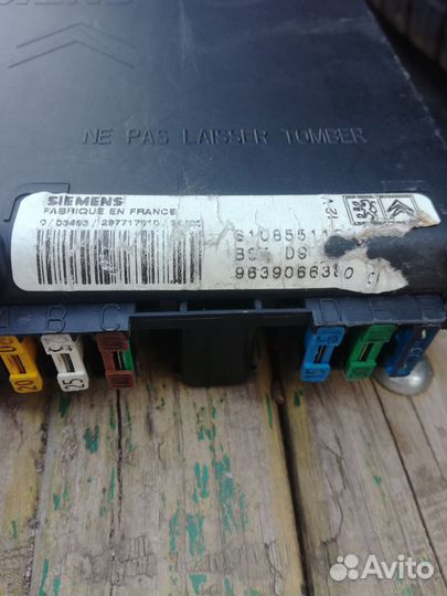 Блок комфорта Пежо 406