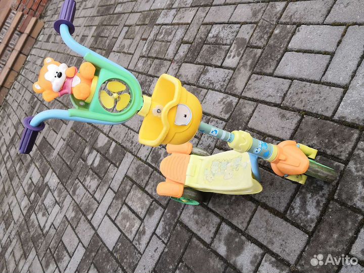 Самокат детский трехколесный