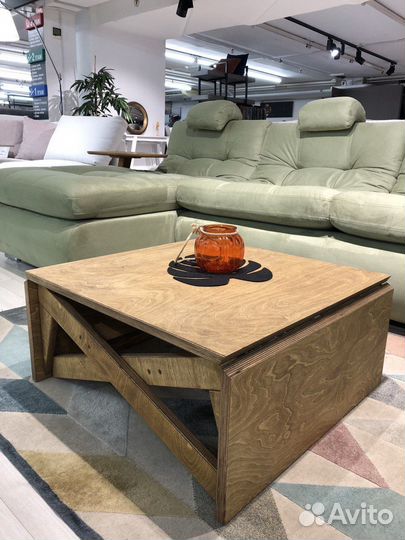 Стол трансформер журнальный обеденный