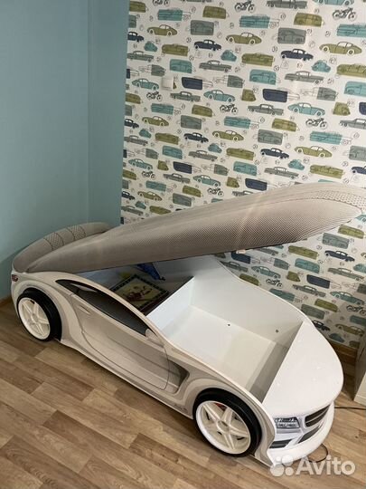 Детская кровать машина бу
