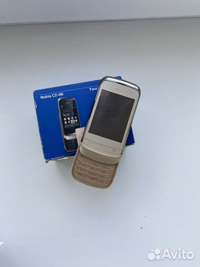 Телефон раздвижной Nokia C2-06 нерабочий