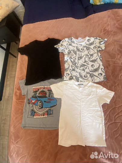 Вещи на мальчика 128 пакетом