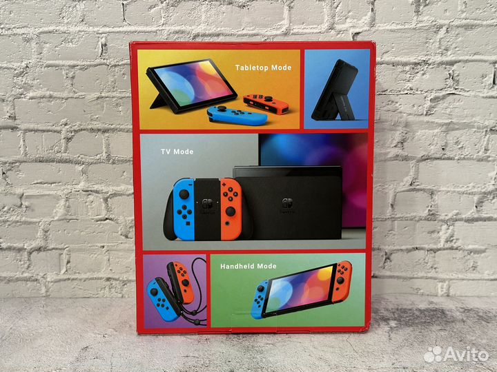 Игровая консоль Nintendo Switch oled(Blue/Red)