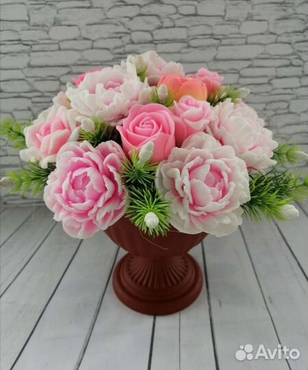 Букет пионов