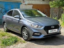 Hyundai Solaris 1.6 AT, 2019, 121 000 км, с пробегом, цена 1 395 000 руб.