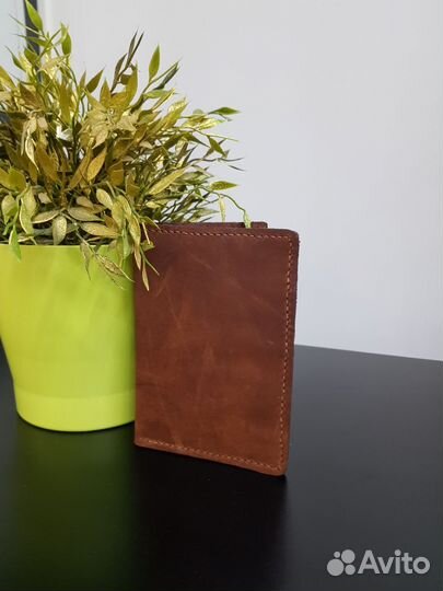 Обложка на паспорт из натуральной кожи