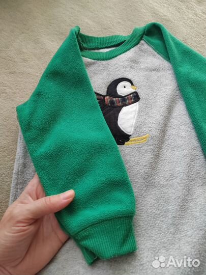 Флисовая поддева Carters