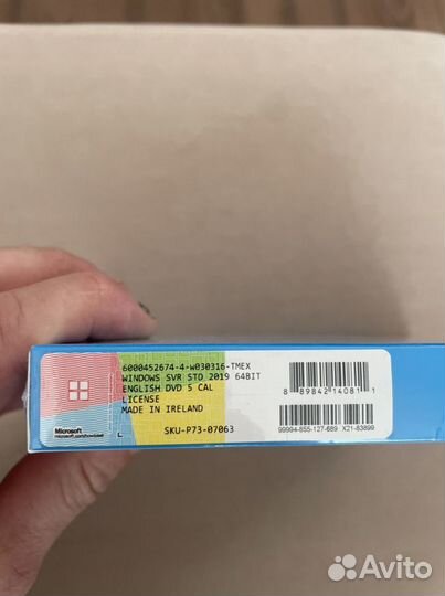 Windows server standart 2019 p73-0763 лицензия