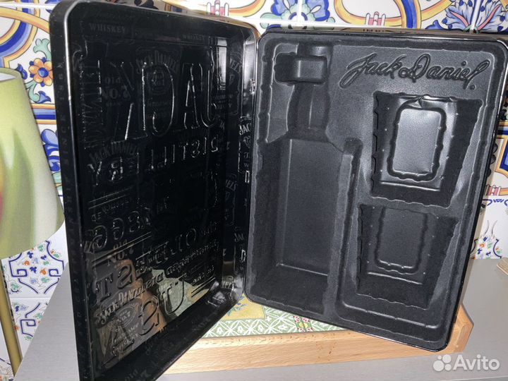 Коробка Упаковка от Джек Дениэлс (с подложкой)