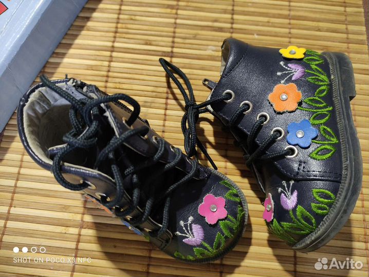 Ботинки для девочки 20 размер