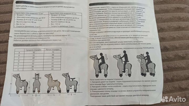 Лошадка поницикл