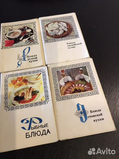 Наборы открыток кухня СССР