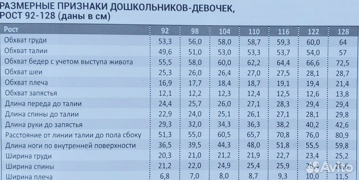 Платье для девочки 110